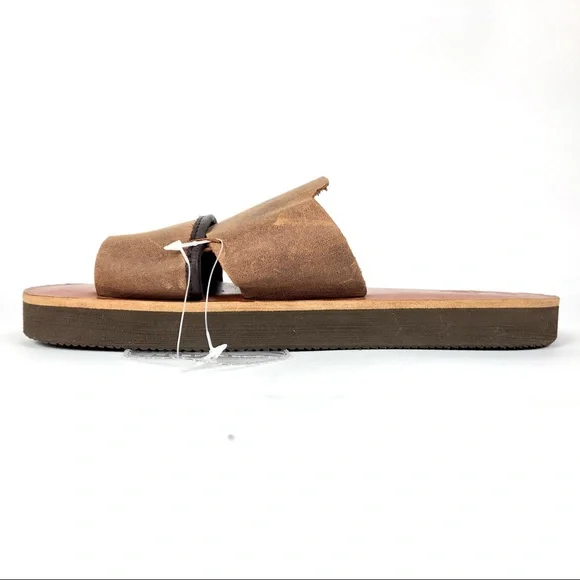 Ulu Cunning Leather Slide Sandals | Tawny Brown | Men’s 9 Ulu | Shoes | Ulu Cunning Leather Slide Sandals Tawny Brown  main image 3